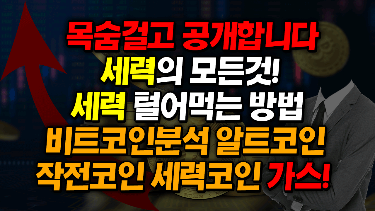목숨걸고 공개합니다 세력의 모든 것! 세력 털어먹