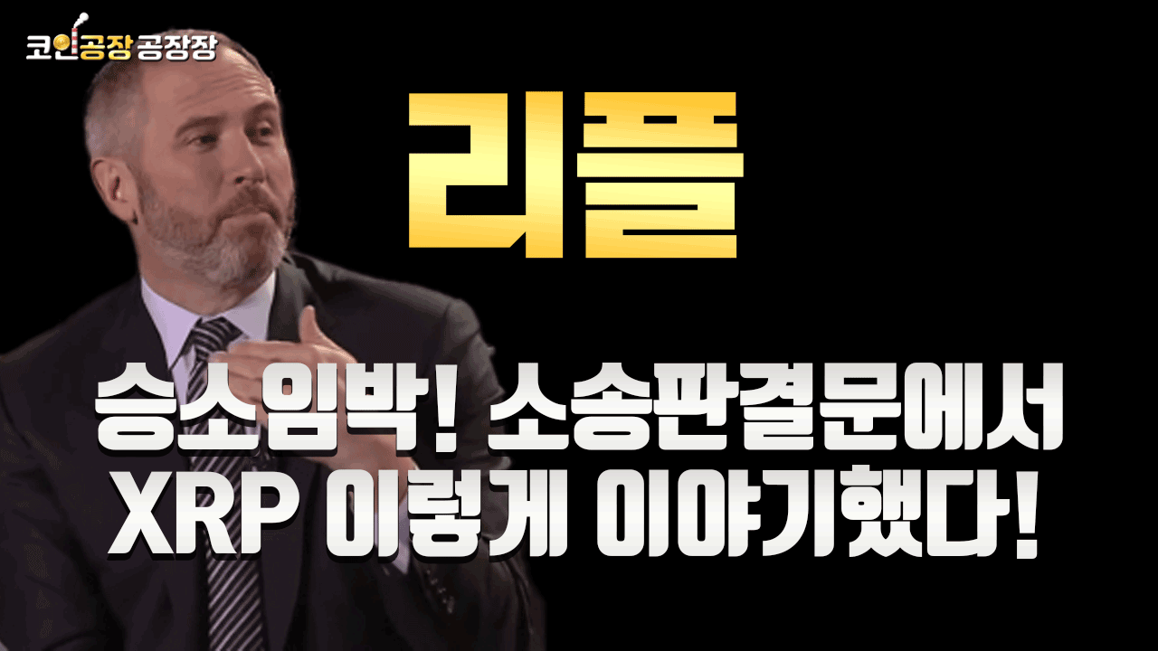 [리플] 승소임박!소송판결문에서 XRP 이렇게 이야기했다!